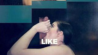Luna Colombiana Deepthroats Glory Hole at Cory Chases Place