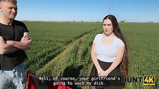 Man Pounds Girlfriends Big Tits Hardcore: Spooning, Doggy Style and Sloppy Blowjob Action