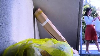 Cheating Japanese milf with big tits loves hardcore action