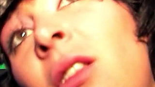Sexy skinny teen Alicia and Naty at a hot sex party