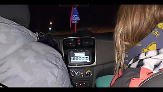 A Double Blowjob in My Friend's Car Dirty Morbid Girls