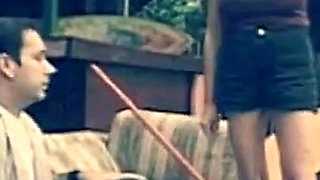 Vintage Porn of a Fat Housewife with Hairy Pussy Fucked by a Big Cock in the Pool