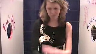 Incredible amateur Glory Hole, Big Tits adult clip
