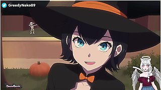 Car Toon And Hentai Anime - Maviss First Human Halloween Party (dragon-breath)