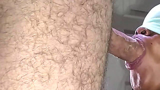 Massive Load Swallowed Ebony Slut Swallows