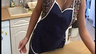 One Black Cock and Two White Ones for This Blonde Slut