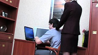 Hot vintage mature on young orgy sex