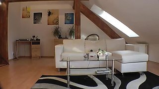 Big Tits Big Ass Hot Brunette and Blonde Wives Gone Crazy at Lesbian Home Party – Full Nude Strip Tease