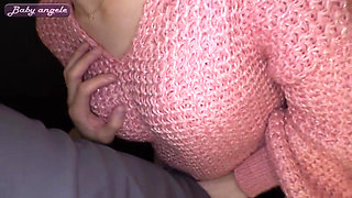 Unexpected Squirt Burst. Pink Nipples Overwhelmed by Raw Piston Creampie Part 1