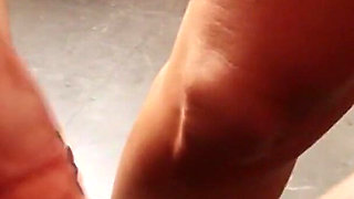 POVPERV tight grip handjob by muscle MILF Shay Fox!