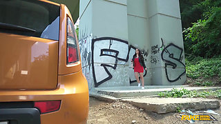 Fake Driving School - Two Hands on the Erection Yes on the Roadhead