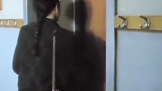 Catherine Aymerie getting naked in classroom in front of everyone