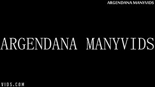 Extreme deep anal with oversized dildo