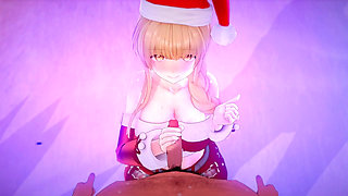 a christmas woth mahiru-3D animation