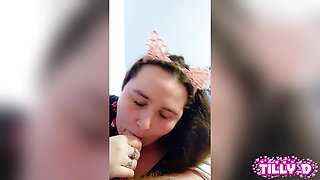 Kitty Wants Her Milk "Blowjob And Cumshot"