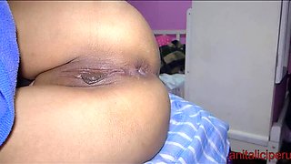 Latina Ali Precio Takes Two BBC in Ass and Pussy to Orgasm