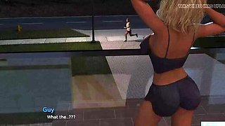 Tamara Exposed #1 - Hot Teen Gets Huge Black Cock in 3D Hentai Animation