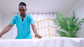 schoolgirl goes to a perverted masseur