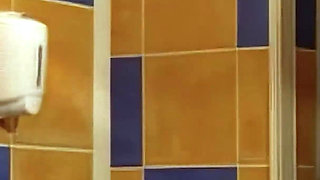 Public Bathroom BBC Double Penetration