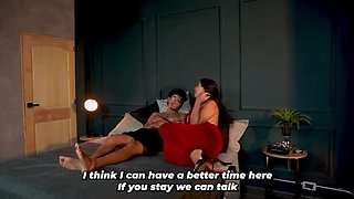 Stepmom Cheers Up Step Son After Breakup - Lina Henao Gives Thiago Lopez a Blowjob & Doggystyle