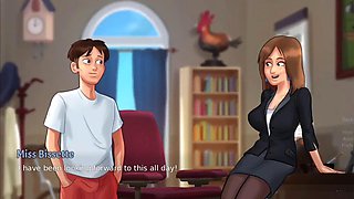 Xrgamer Pounds Big-Butt Anon as Miss Bissette Hentai Saga Ep 2