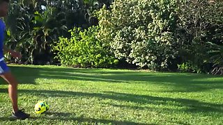 sucked by the soccer milf