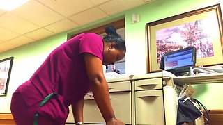 NURSE WITH A ROUND PLUMP ASS!!!!