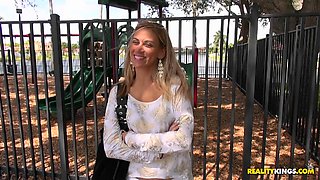 Jmac's Wild Blonde Passion in Steamy Outdoor Heat