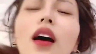 A girl with very nice facial features