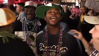 Public Flashing During Mardi Gras