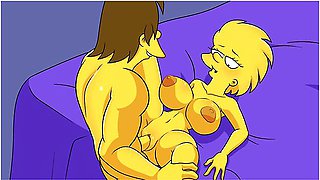 Lisa And Nelson The Simpsons Sex Parody Anime Hentai Cartoon Big Tits Creampie Doggystyle Missionary