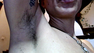 Dirty Armpith and Showing All Naked Body