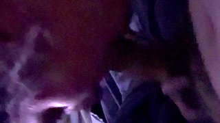 Kitten sucking cock