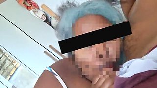 Innocent Indian Aunty Sucks Cock and Gets Fucked Doggystyle - Homemade BBW Sex