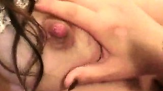 Sexy milk lactating slut