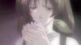Teen anime babe bouncing on a hard cock