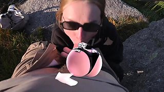 Random platinum-blonde nurse gave me a public deep throat