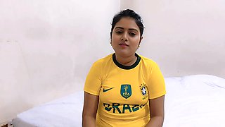 Step brother fucking his beautiful step sister while betting on a football game.(Full Bangla Audio)