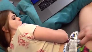 Step Sister Love, Asked For A Massage, First Sex