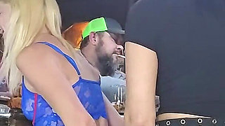 Girls Fucking with Strapless Dildo While We Watch