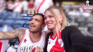 RIVER PLATE team lost.. so he took it out on my PUSSY - Date Night #36