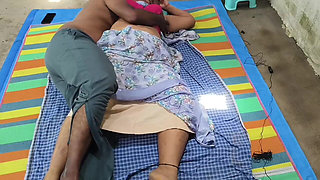 Indian Sex Stepmom with Stepson Part 1