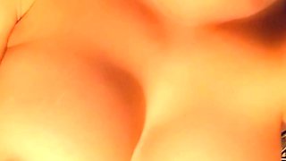 Big boobed pov cumshot after tit fuck