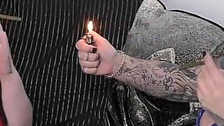 Ladies Smoking Cigars