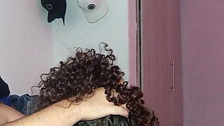 my stepsister beats me to fuck her while the boyfriend is in the other room