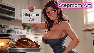 JOI Stepmom Kitchen and Wet - Come with me 100 Youll cum - Dirty Talk