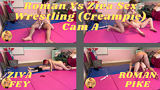 Roman Vs Ziva Sex Wrestling Creampie Cam