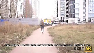Debt4k. experienced collectors dick reminds 21-year-old