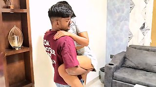 Indian Desi Beautiful Step Sister fuck With Her Step Brother, Hindi audio Video