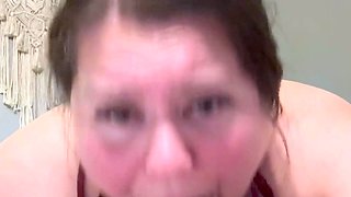 HD POV shaved brunette fucking your big cock